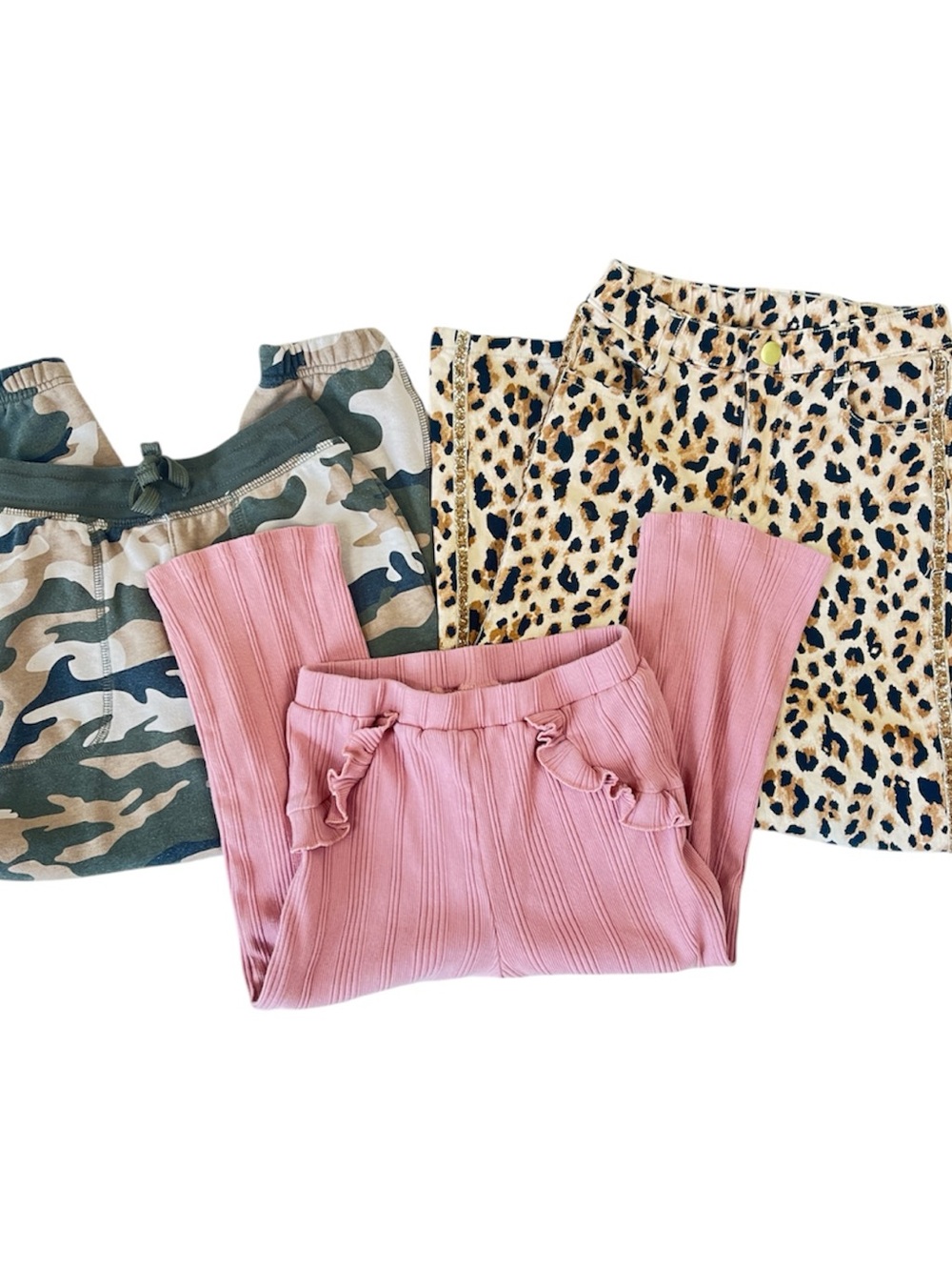 12 pc Girls Mixed Tops, Long Sleeves shirts, Pants bundle, size 6 - Picture 4 of 4